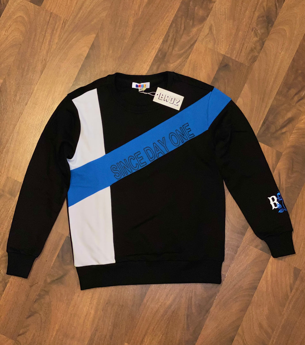 HYPER Stripe Crewneck Sweater